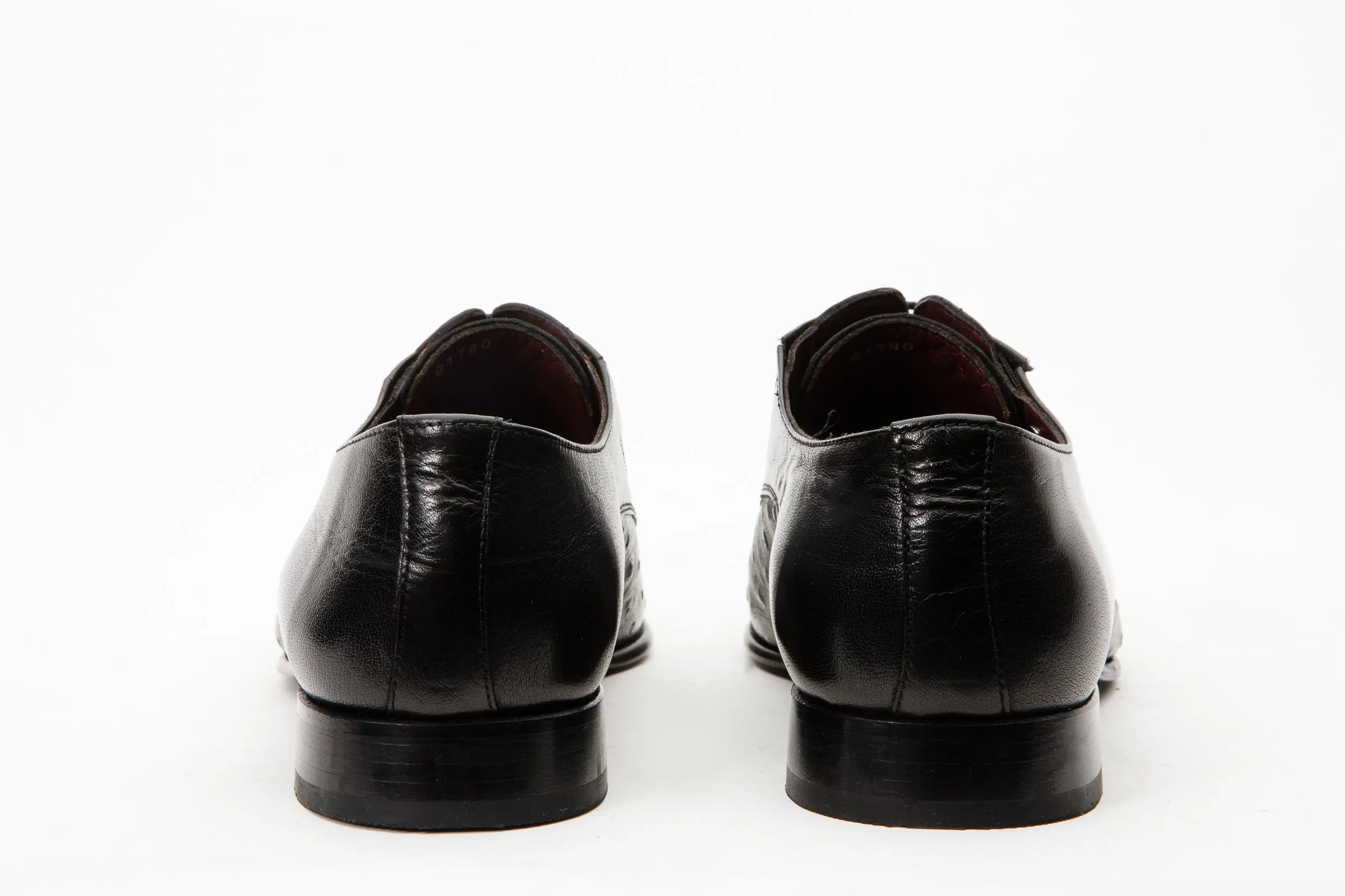 Grip-Max The Porto Alegre Black Leather Derby Men Shoe