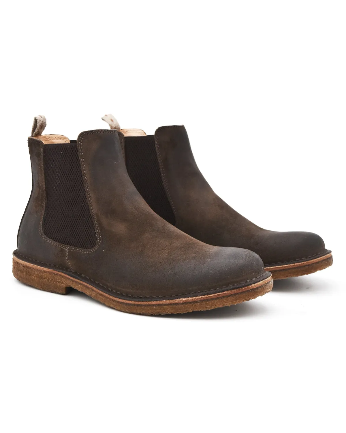 Grip Power Astorflex Bitflex Chelsea Boot in Old Brown Suede