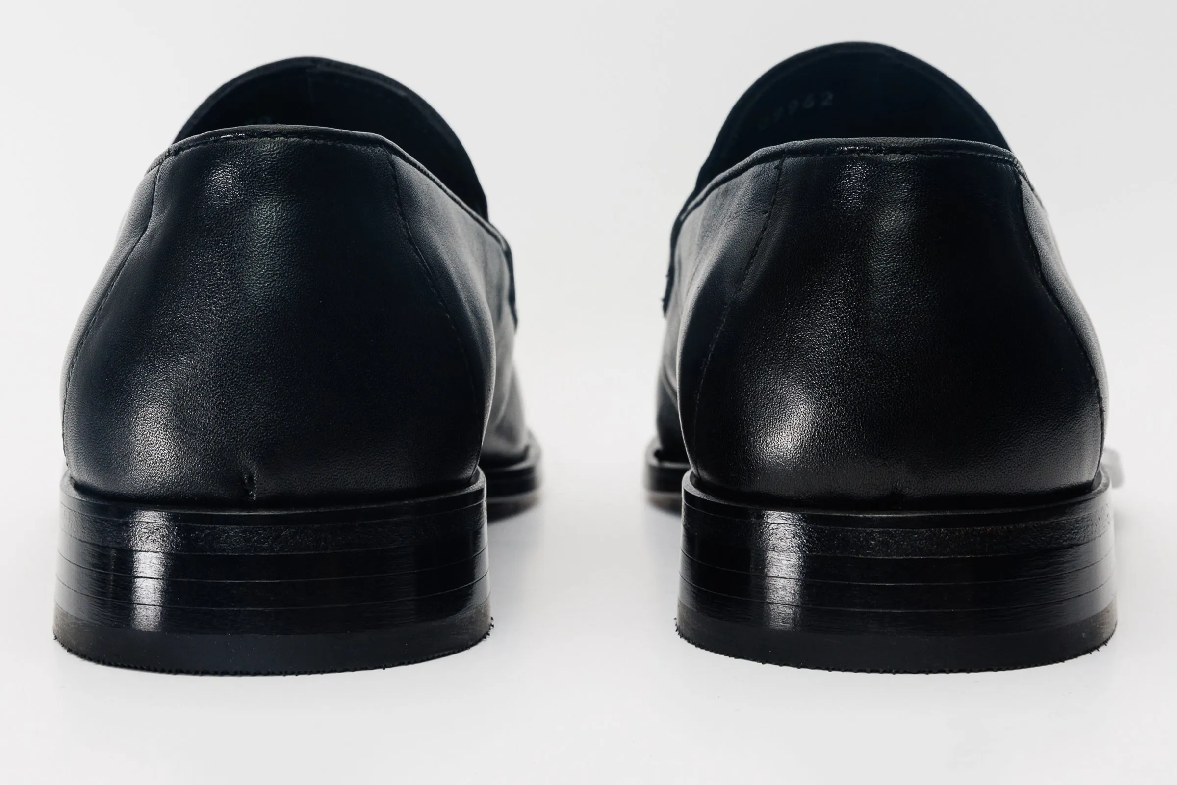 Gym The Marinka Black Leather Shoe Penny Loafer Men  Shoe