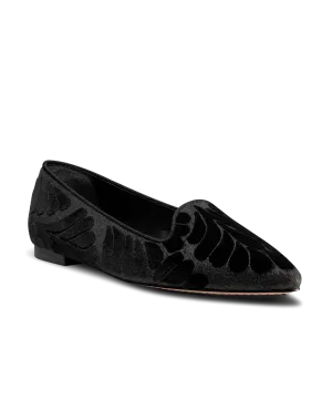 The Sparrow - Black Velvet Embroidery Hold Firm