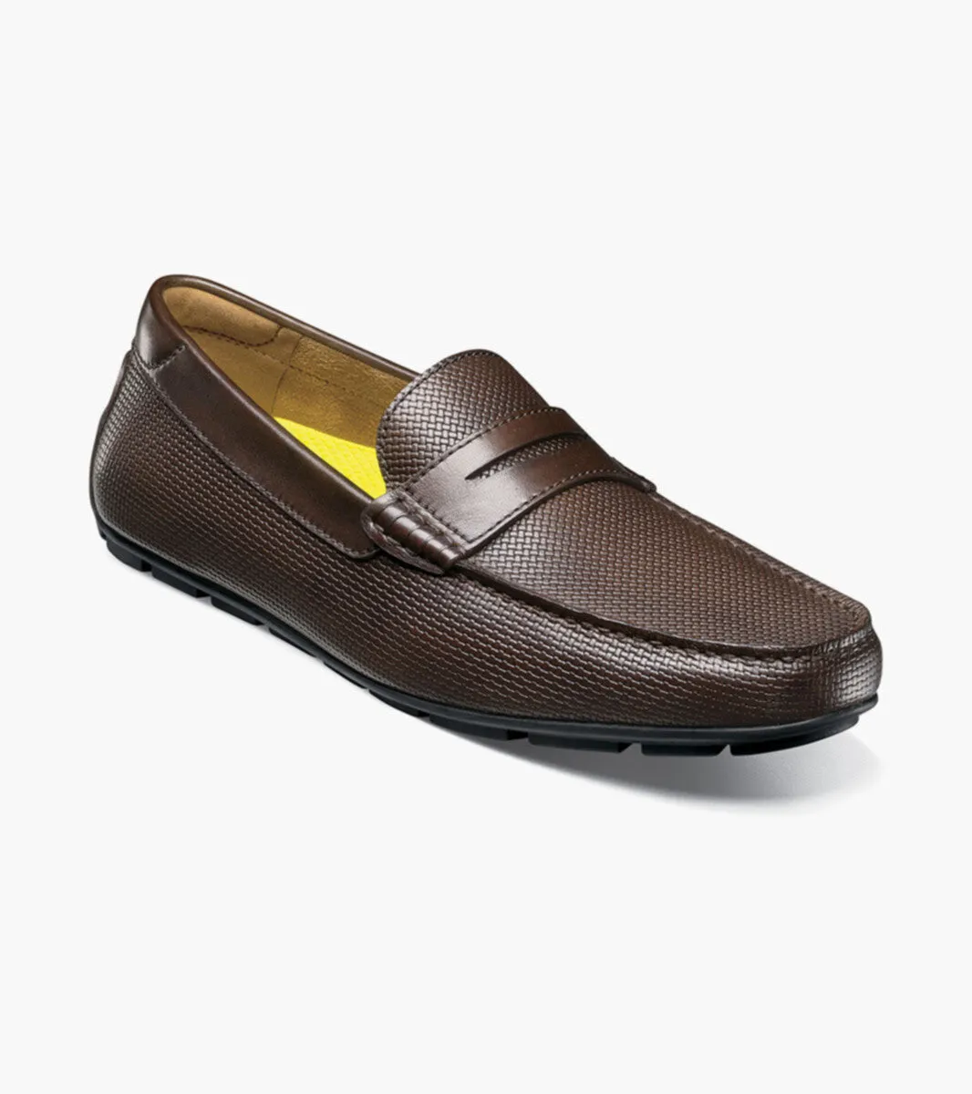 Handmade Fit Motor Moc Toe Penny Driver-Brown| Florsheim