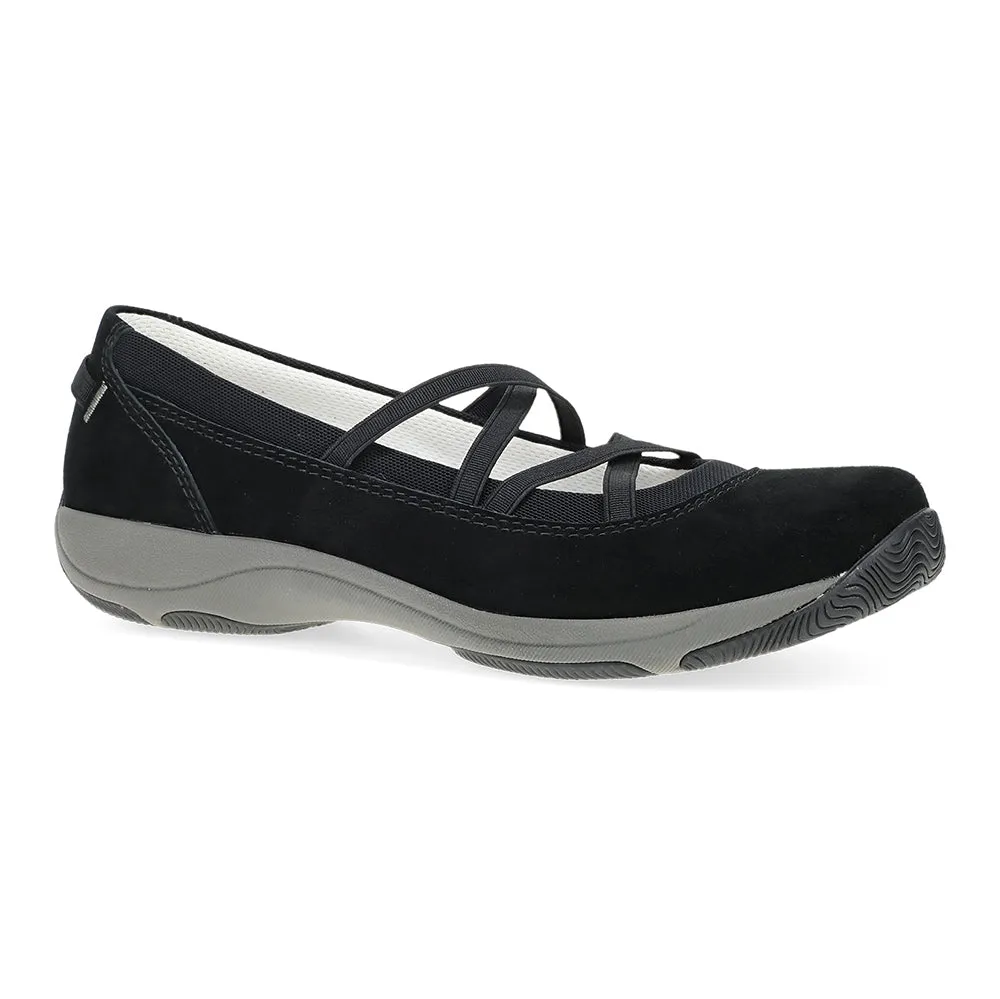 Dansko Harper Black Suede