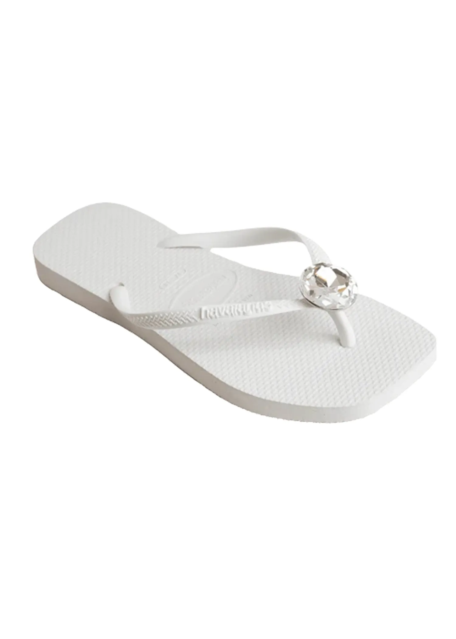 Havianas Slim Square Centenary Diamond Flip Flops Sturdy Construction