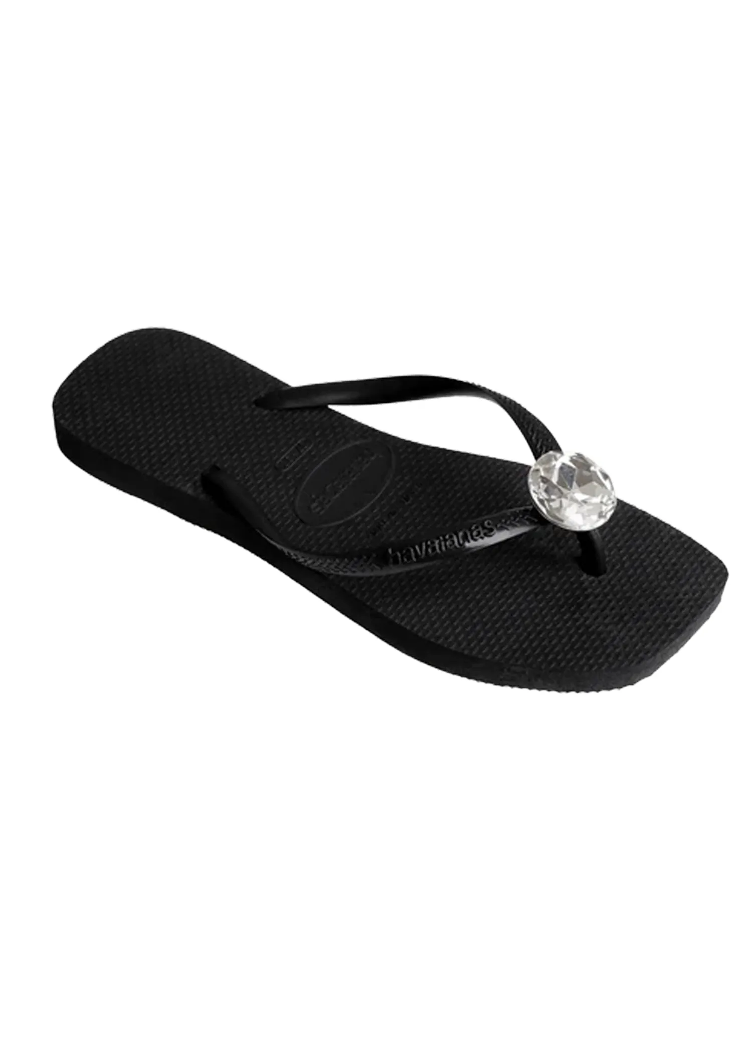 Havianas Slim Square Centenary Diamond Flip Flops Sturdy Construction