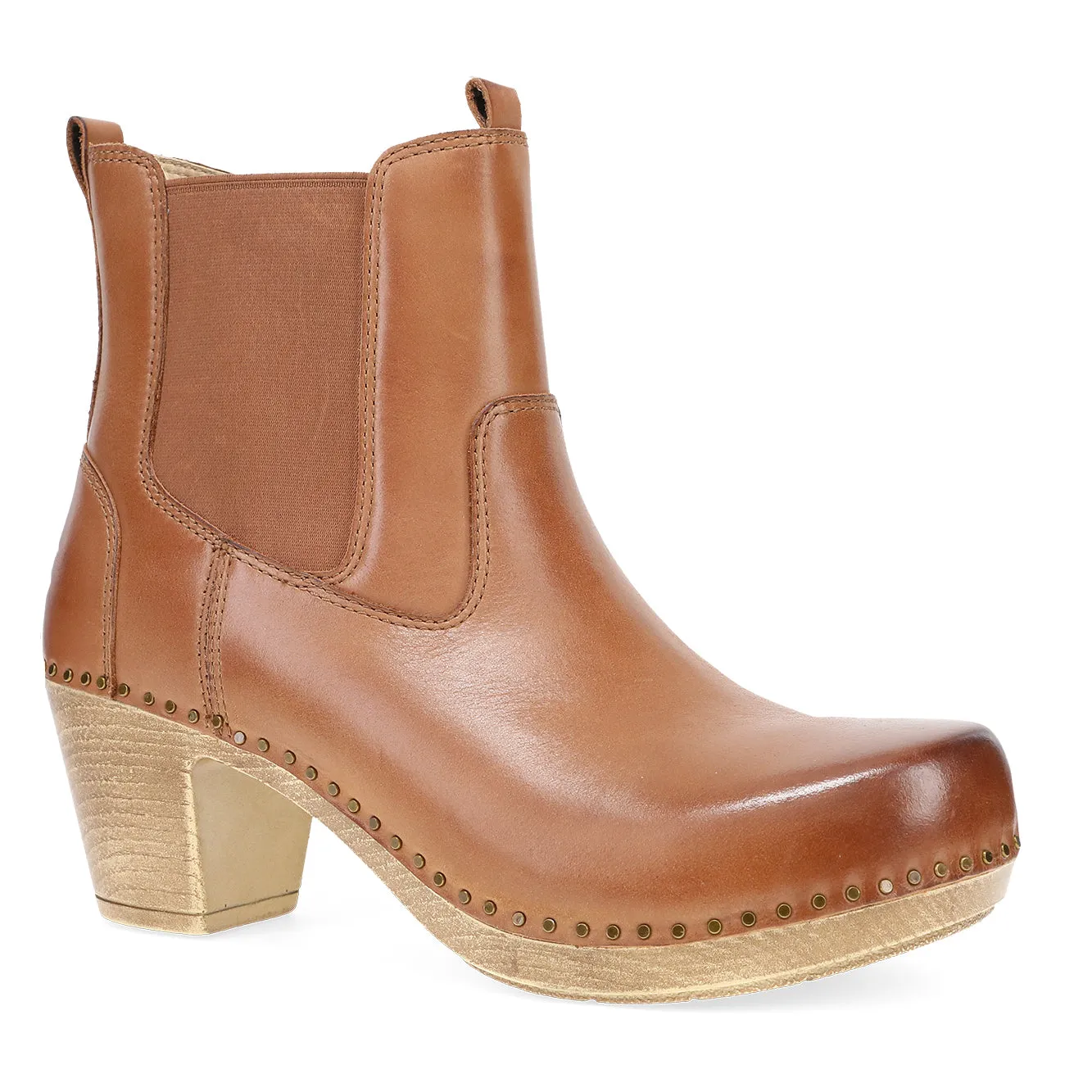 Dansko Shayna Womens Shoes LuggageBurnishedCalf