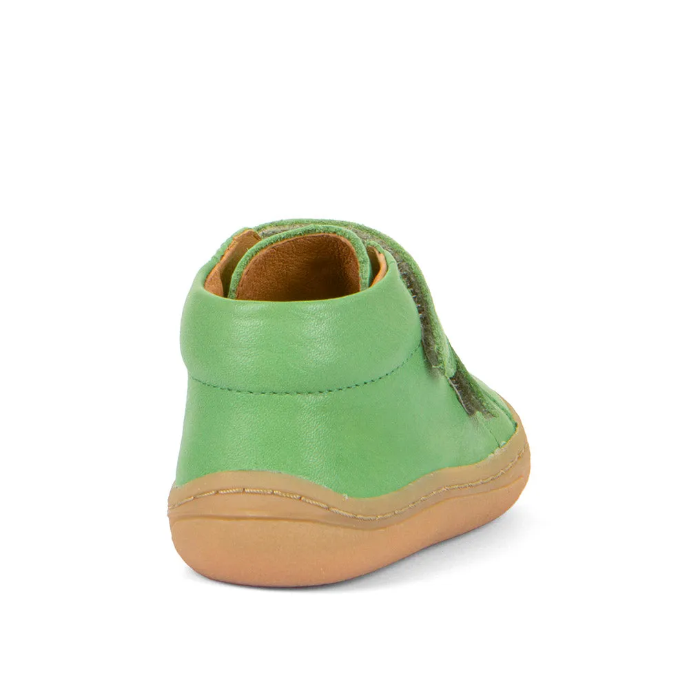 Heel Cushioning Froddo Boy's and Girl's First Step Casual Shoes - Light Green