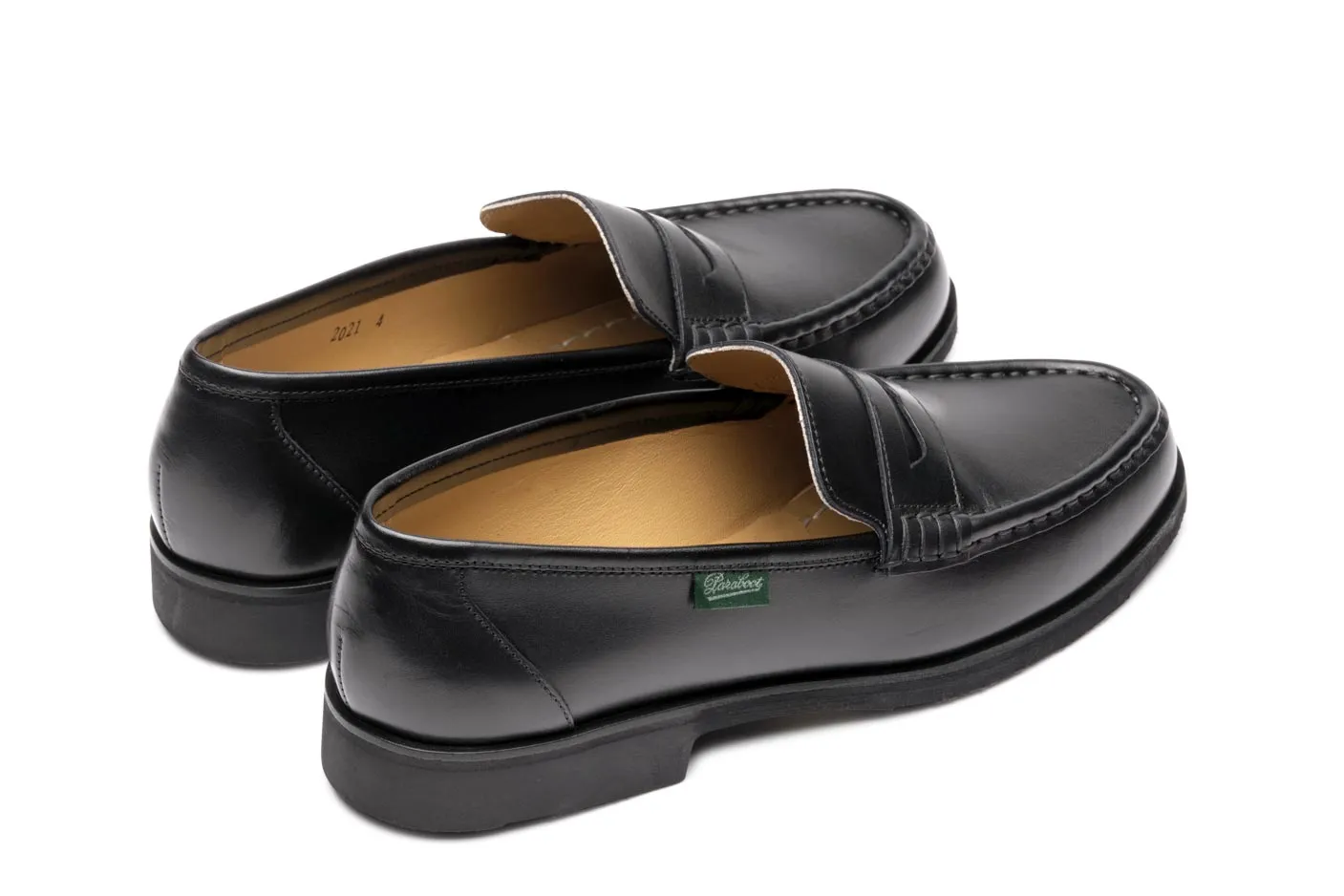 High impact PARABOOT VIGNONY - Lisse Noir