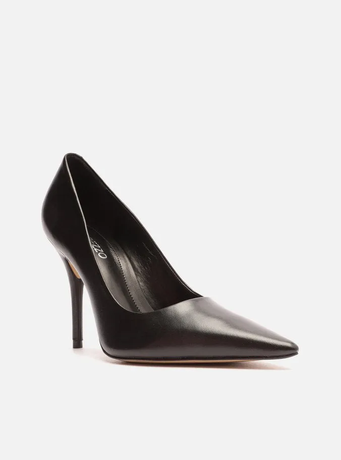 High-Quality Heels Emily  Leather Stiletto Pump