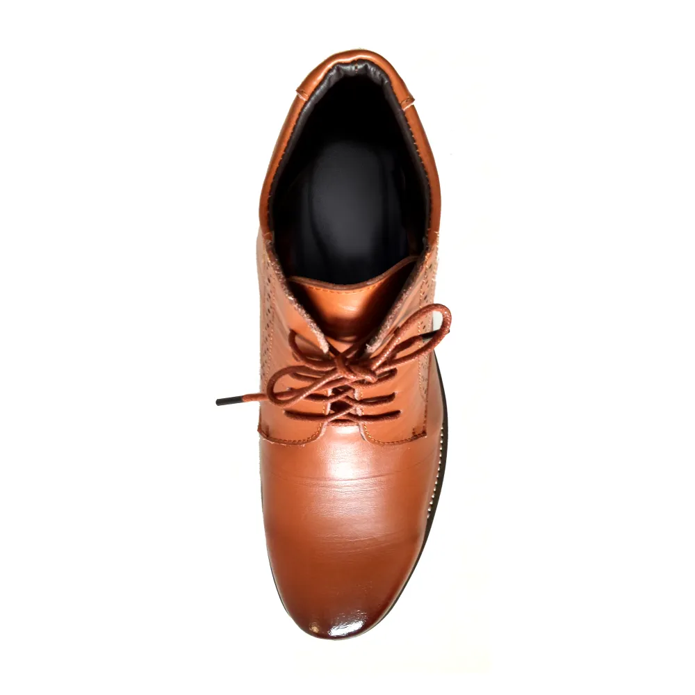 Hike Easy The Barrister's Boots in Light Brown