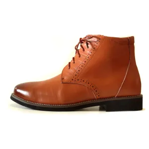 The Barrister's Boots in Light Brown Sporty Look Adjustable Strap