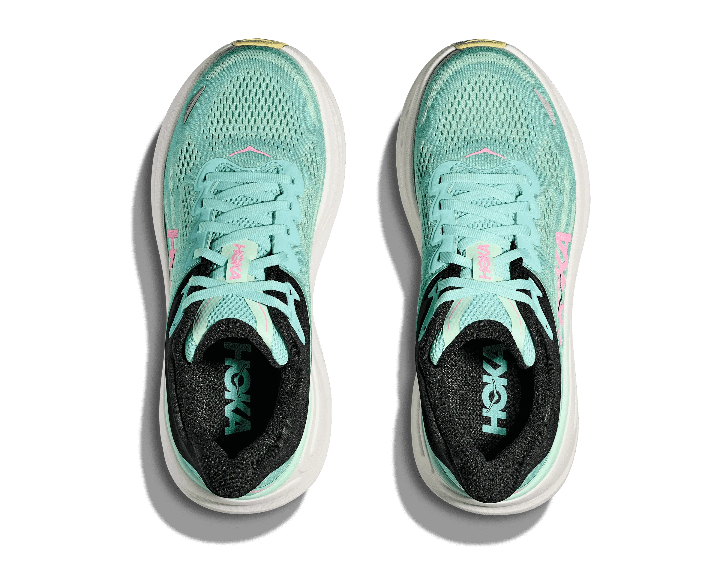 HOKA ONE ONE BONDI 9 - AQUA BLUE Lightweight durability