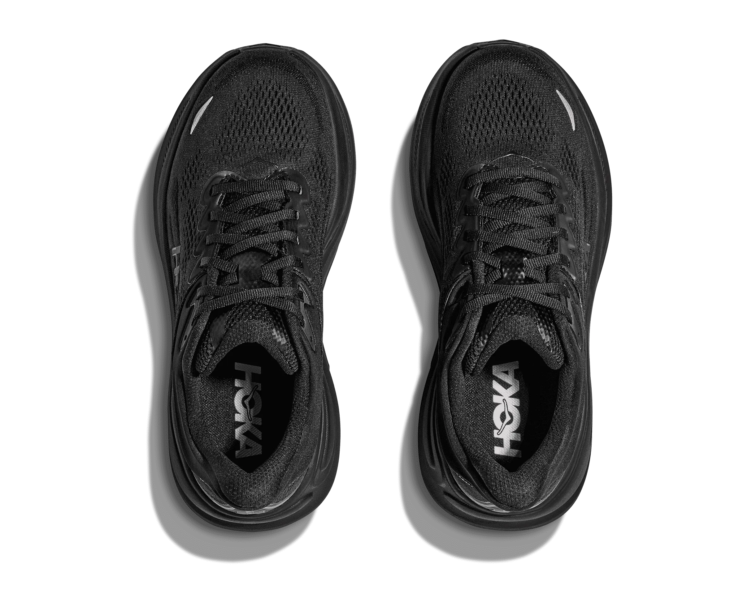 HOKA ONE ONE BONDI 9 - BLACK Cushioned look
