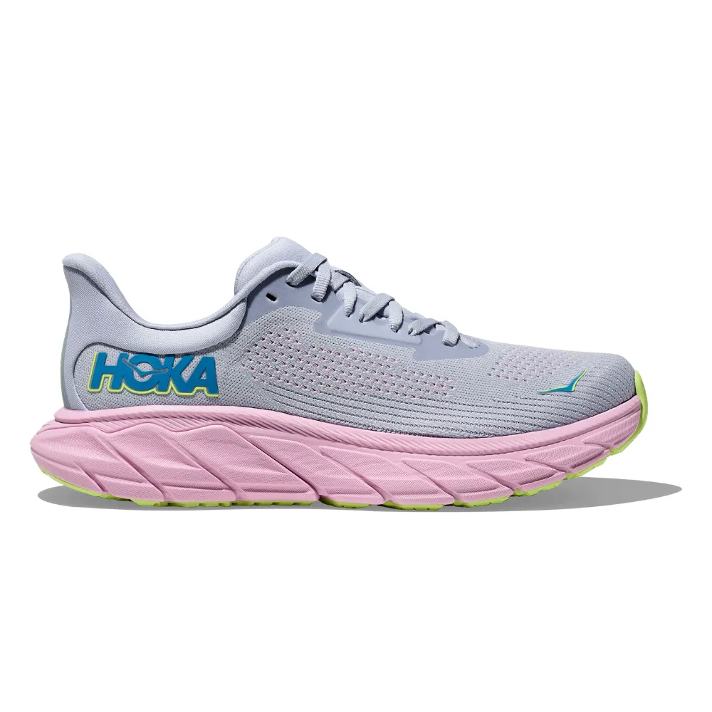 Insole Tech Versatile Usage Women's Arahi 7 - Gull / Pink Twilight