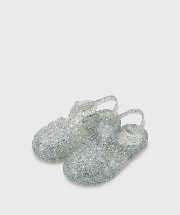Igor 10329-386 Clasica Cristal Sandals, Tr.Transparente Multi Glitter walking shoes