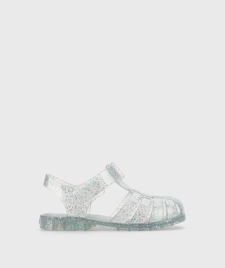 Igor 10329-386 Clasica Cristal Sandals, Tr.Transparente Multi Glitter walking shoes