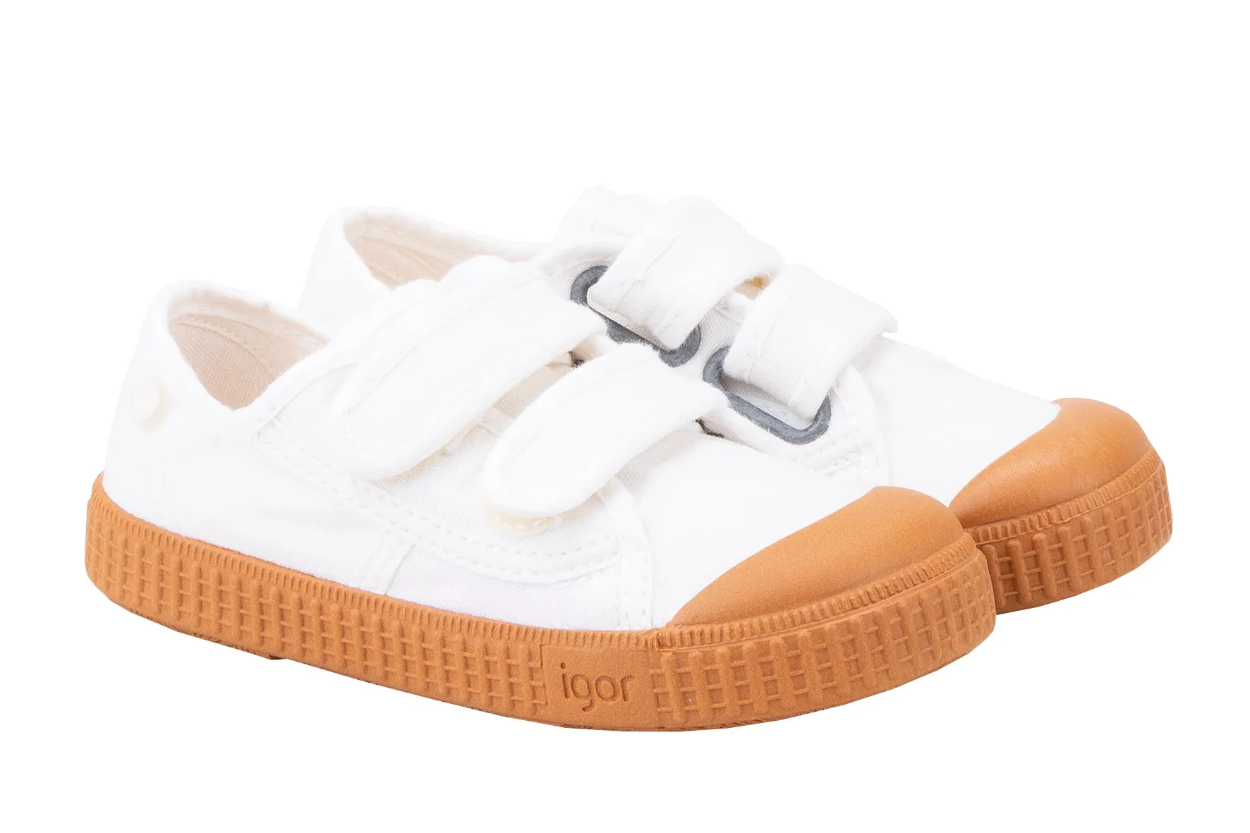 Igor Berri V Caramelo Shoes - Blanco Modern kids' shoes