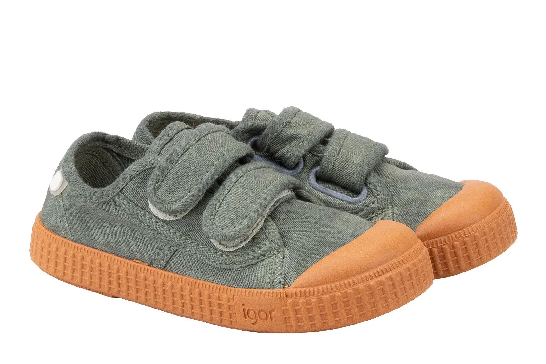 Igor Berri V Caramelo Shoes - Kaki Ankle Support