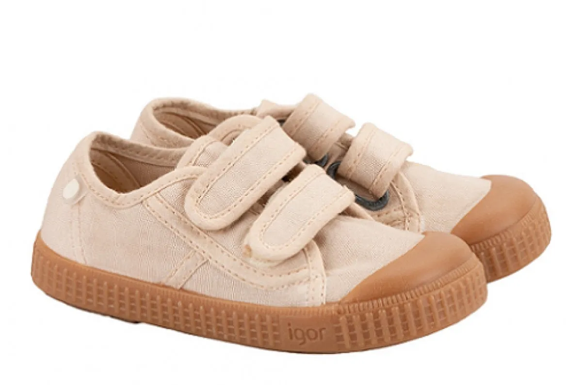 School kids' stuff Igor Berri V Shoes -Caramelo Marfil
