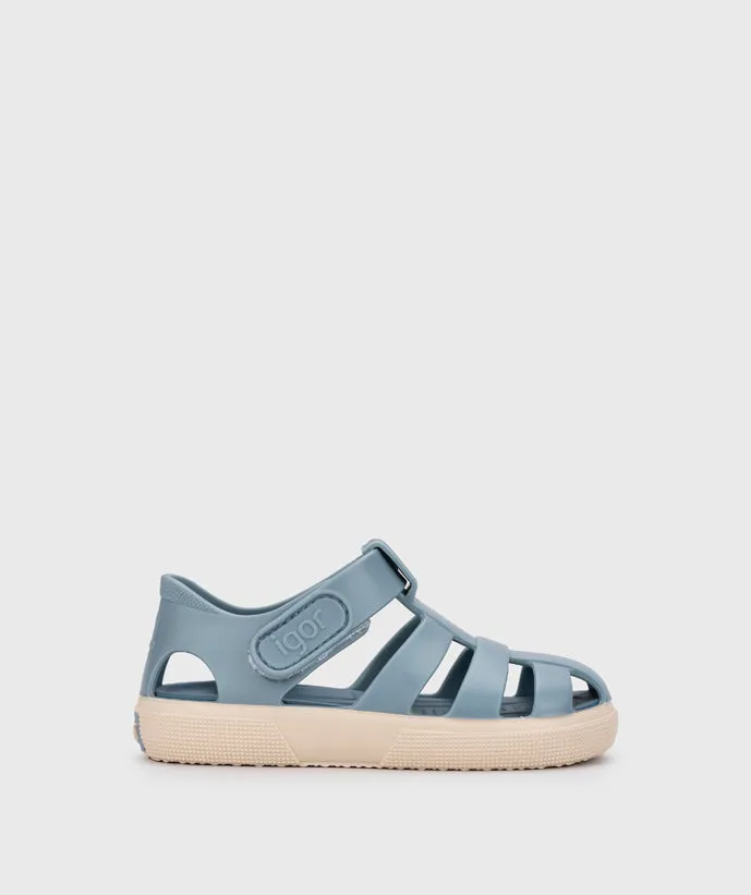 Igor Boy's And Girl's Bay Sandals - Oceano Printed Kids