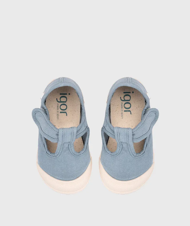 Igor Boy's and Girl's Lona Pepito Shoes, Oceano Patterned Kids