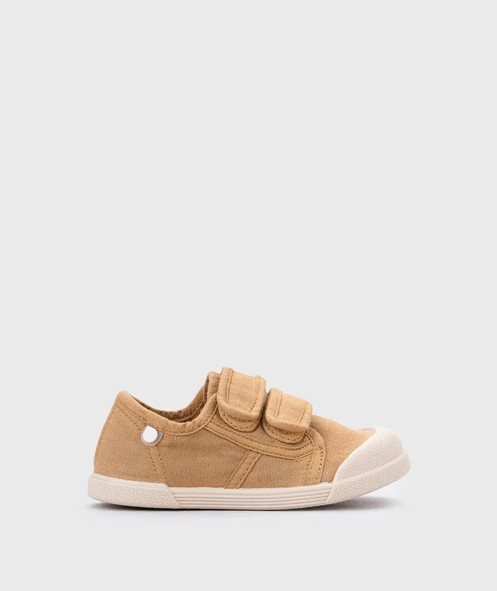 Igor Boy's and Girl's Lona V Shoes, Cereal Canvas Upper