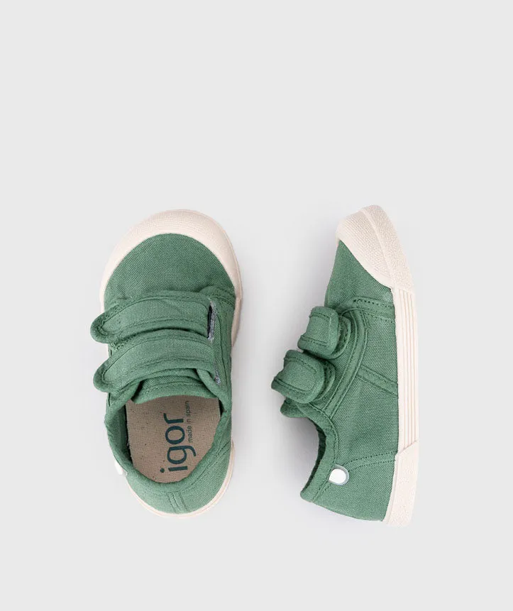 Igor Boy's and Girl's Lona V Shoes, Pino Neutral Kids