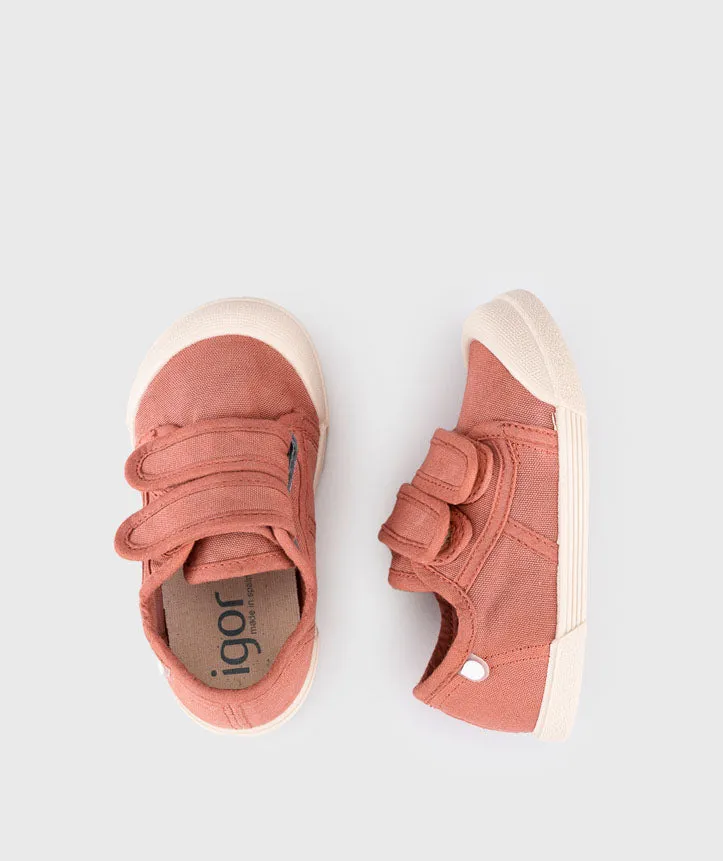 Igor Boy's and Girl's Lona V Shoes, Terracota Label Kids