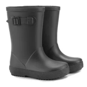 Igor Boy's and Girl's Splash Euri Rain Boots, Negro Semi - formal kids' shoes Kids' casual shoes