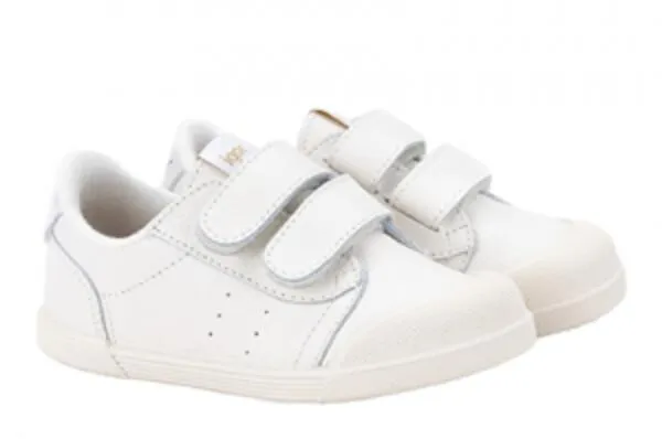 Igor Boy's and Girl's Tennis Shoes, Blanco Easy Returns