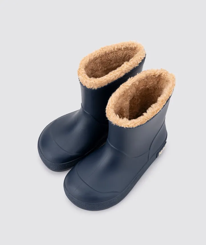 Igor Boy's and Girl's Yogi Borreguito Rain Boots - Marino Narrow Fit