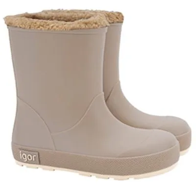 Igor Boy's and Girl's Yogi Dk Borreguito Rain Boots - Elmwood Fashionable Look