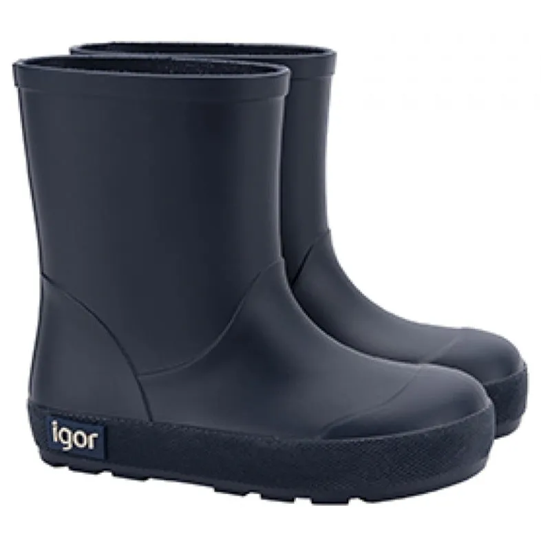Trendy kids' shoes Boys' clothing Igor Boy's and Girl's Yogi Rain Boots - Marino