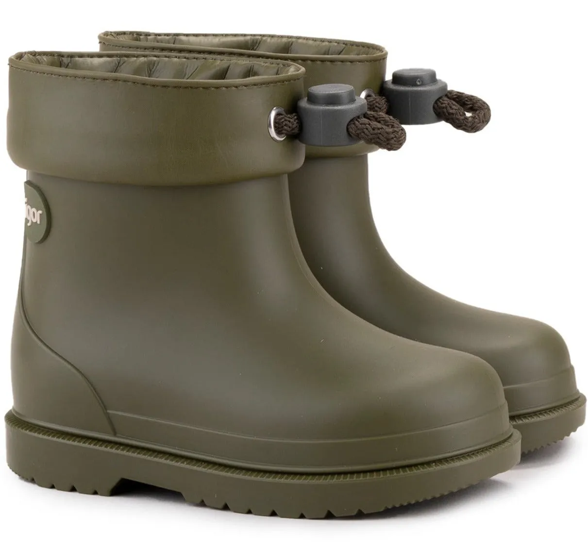 Igor Girl's and Boy's Bimbi Euri Boots, Kaki Fashion Footwear