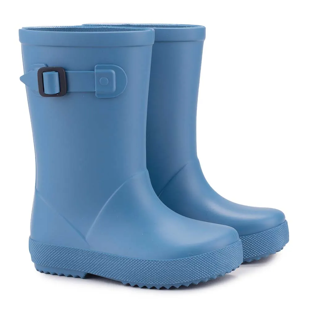 Igor Girl's and Boy's Splash Euri Rain Boots - Azul Metallic Kids