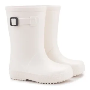 Middle school kids' items Kids' summer shoes Igor Girl's and Boy's Splash Euri Rain Boots, Blanco