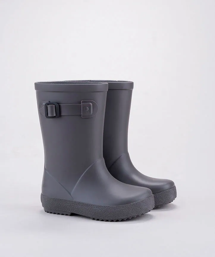 Igor Girl's and Boy's Splash Euri Rain Boots - Gris Flats