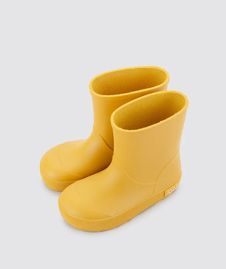 Igor Girl's and Boy's Yogi Rain Boots - Amarillo Leather Trim