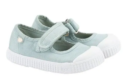Teen - sized shoes Igor Girl's Irene Mary Jane Shoes - Menta