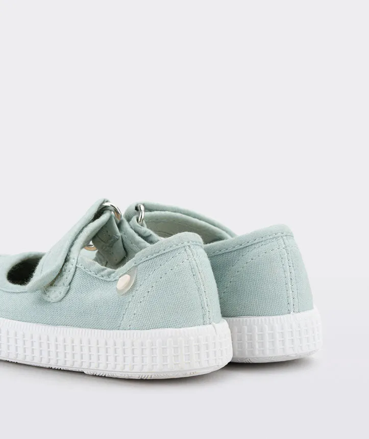 Igor Girl's Irene Mary Jane Shoes - Menta Sophisticated Kids