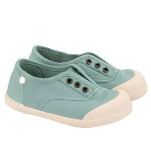 Adjustable kids' accessories Igor Girl's Lona Laceless Shoes - Matcha