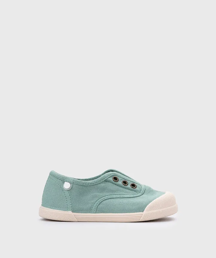 Igor Girl's Lona Laceless Shoes - Matcha Playful Kids