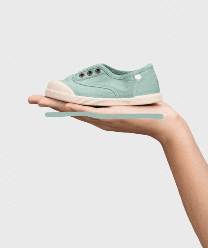 Igor Girl's Lona Laceless Shoes - Matcha Playful Kids