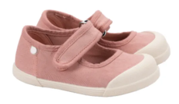 Spring kids' outfits High - top kids' shoes Igor Girl's Lona Mercedes Barefoot Sneaker, Rosa