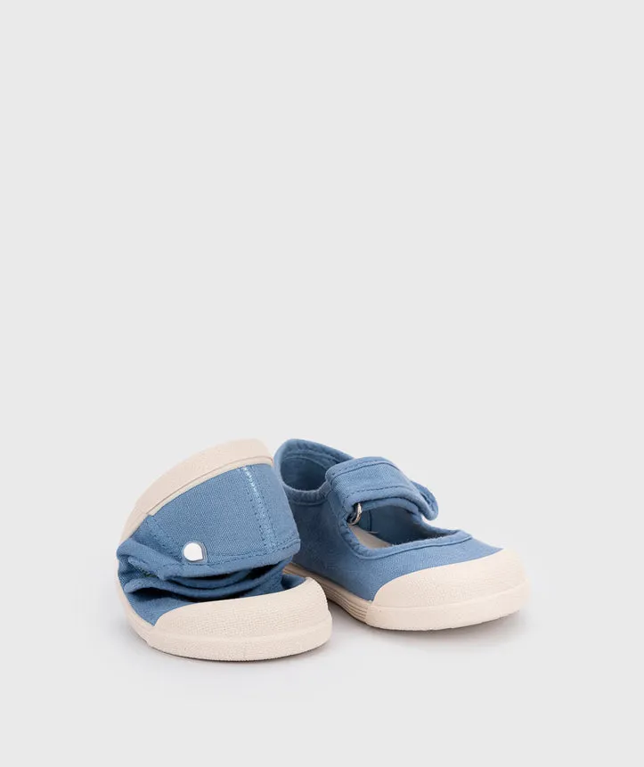Igor Girl's Lona Mercedes Shoes - Denim light colors