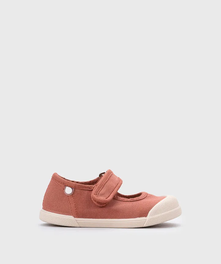 Igor Girl's Lona Mercedes Shoes - Terracota Minimalist Kids