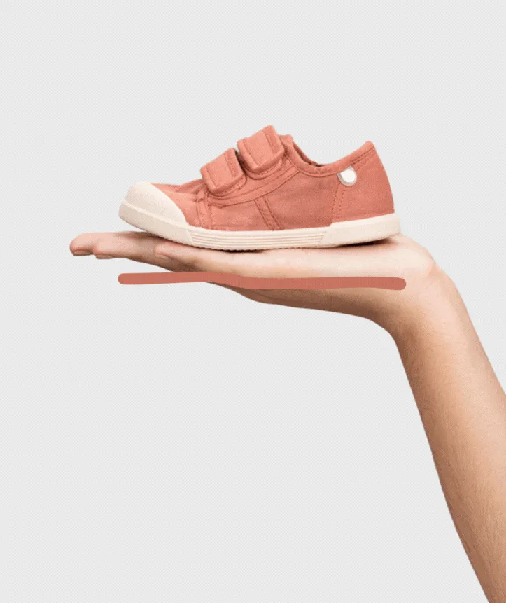 Igor Girl's Lona Mercedes Shoes - Terracota Minimalist Kids