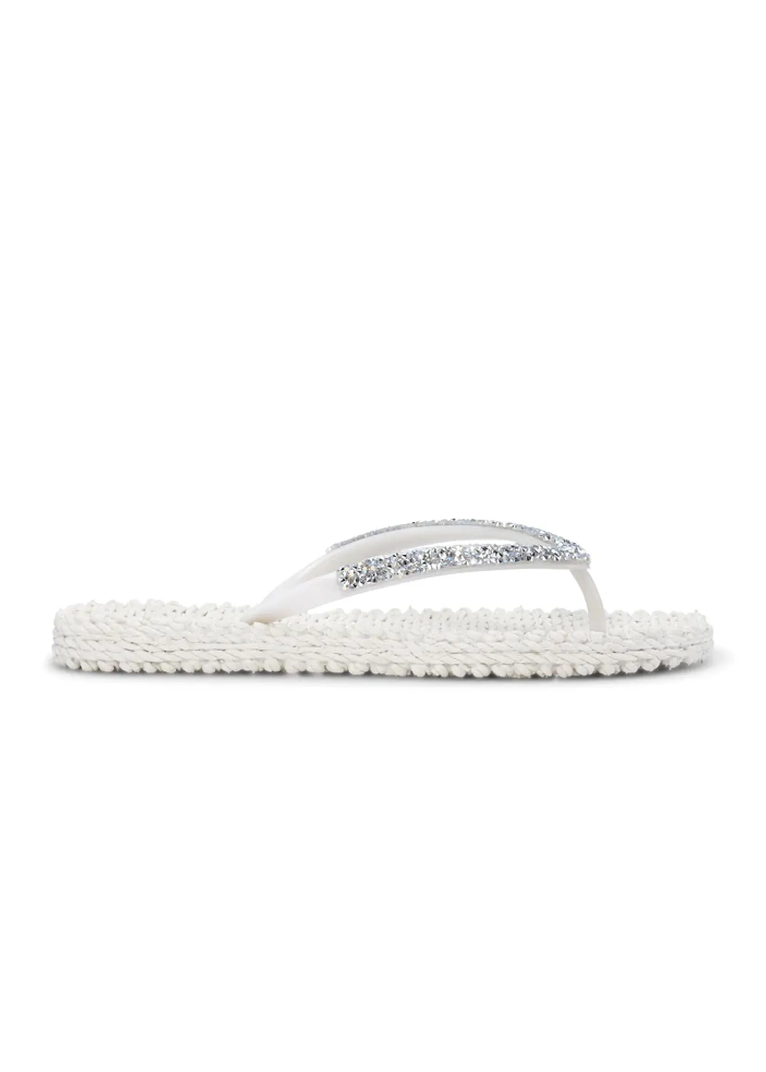 Ilse Jacobsen Cheerful Bejeweled Flip Flops Easy On Strap