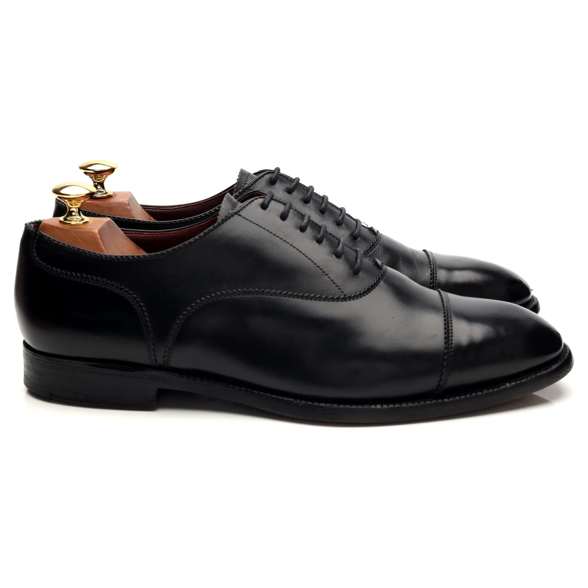 Smart Fit Shoes Masterclass 'Stevenson' Black Leather Oxford UK 9 F