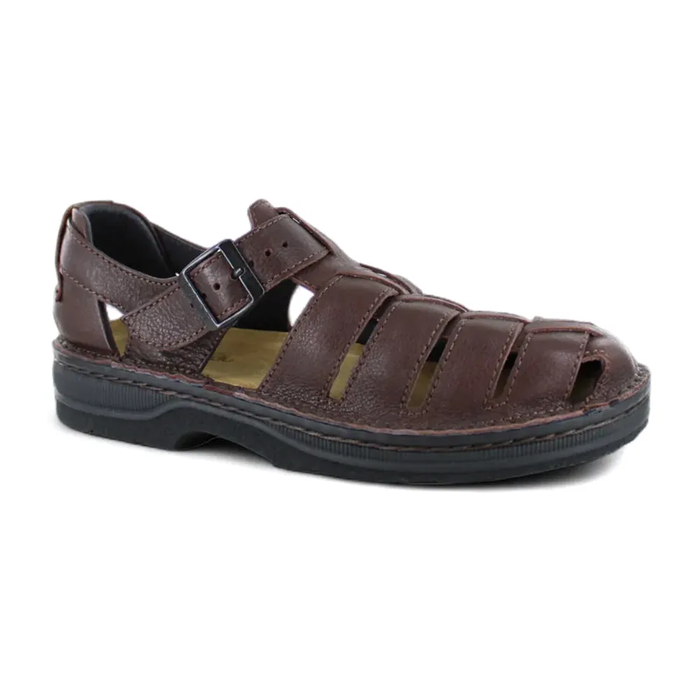 Naot Julius (69501) Mens Shoes Soft Brown Leather