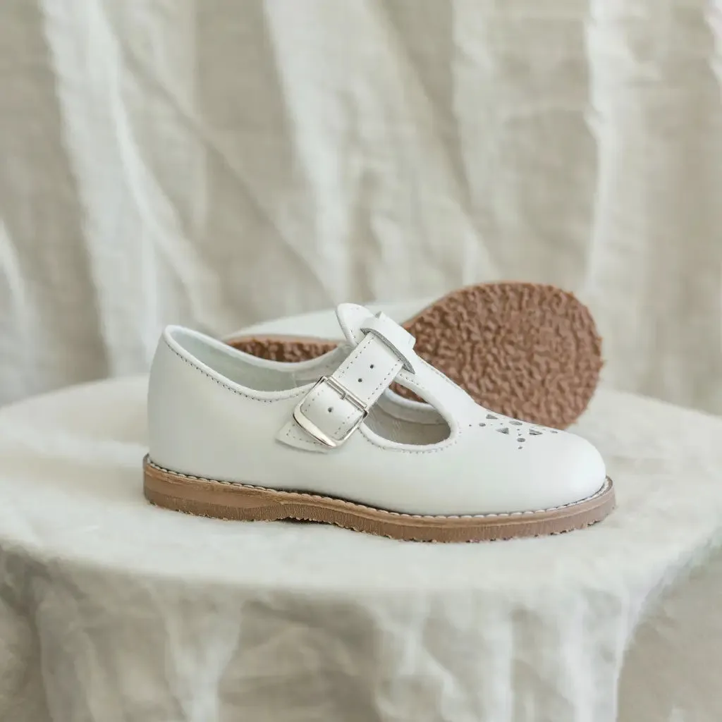 Indoor Use Anna T-Strap - White
